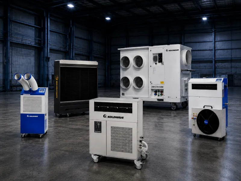 Spot Coolers vs. Portable Air Conditioners: How to Choose the Right Temporary Cooling Solution